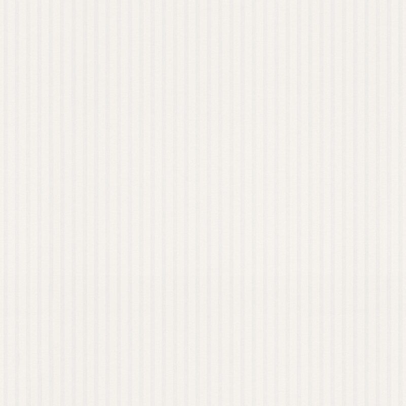 Papier peint à rayures Profhome 256218 papier peint intissé légèrement texturé avec des rayures mat blanc beige 5,33 m2