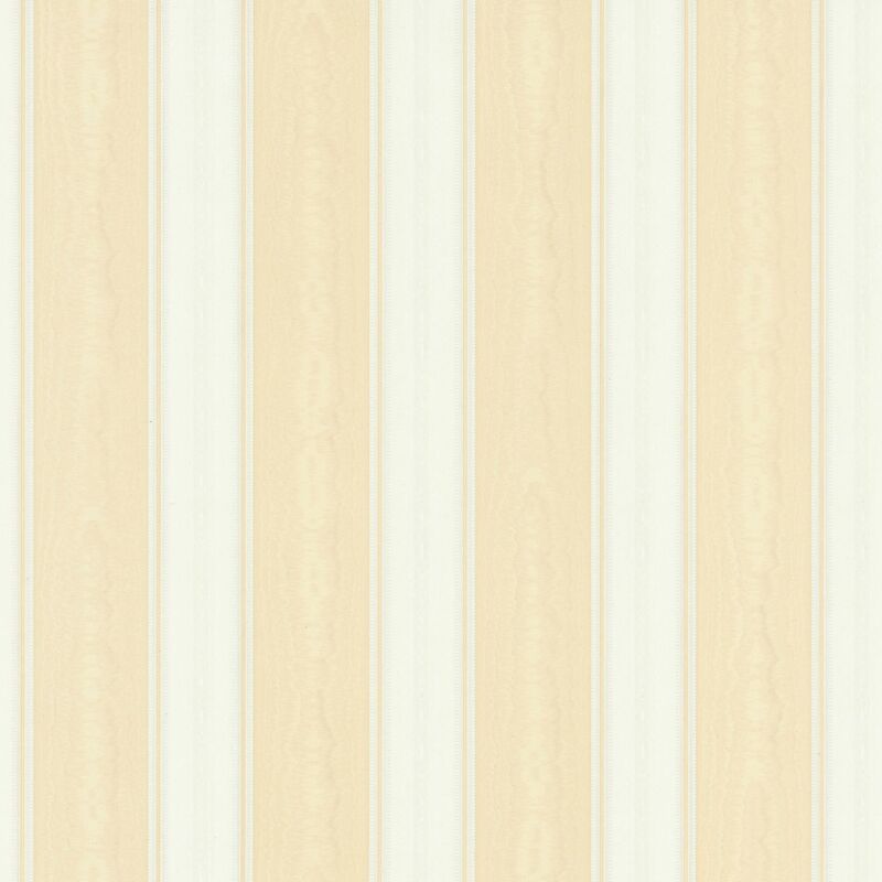 Stripes wallpaper wall Profhome 765826 vinyl wallpaper slightly textured with stripes matt beige white 5.33 m2 (57 ft2) - beige