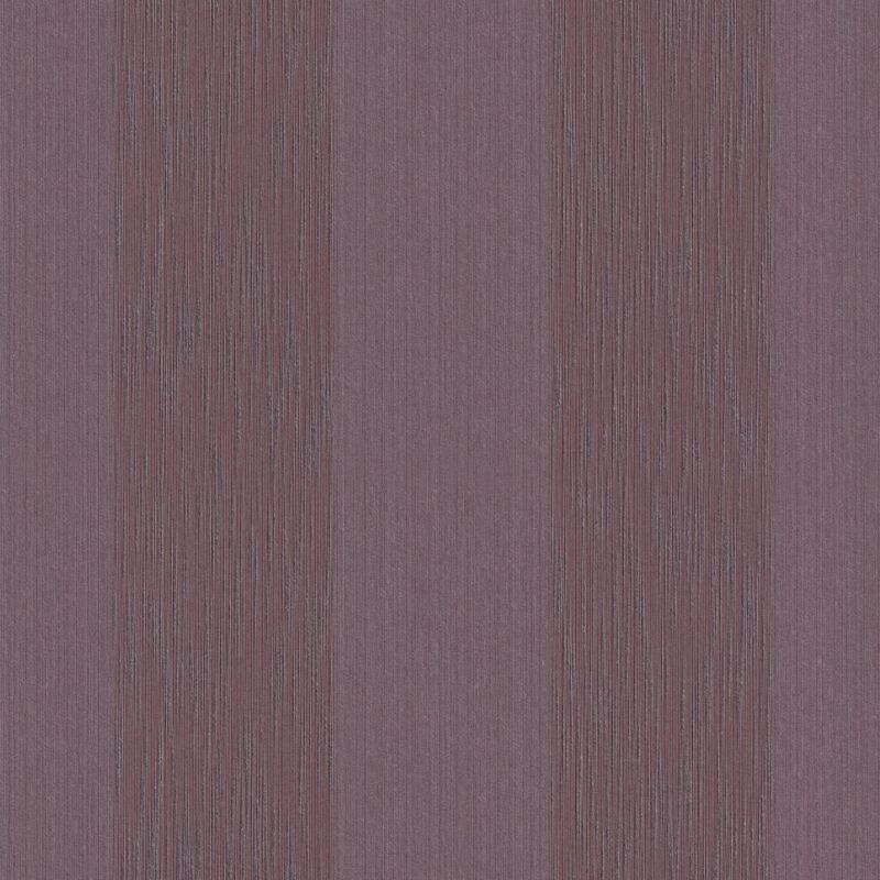 Profhome - Stripes Wallpaper Wall 956601 Textile Wallpaper Textured With Stripes Matt Violet 5.33 M2 (57 Ft2)