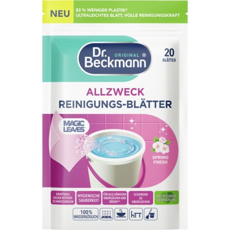 Strisce detergenti universali per pavimenti Dr. Beckmann, 20 pezzi