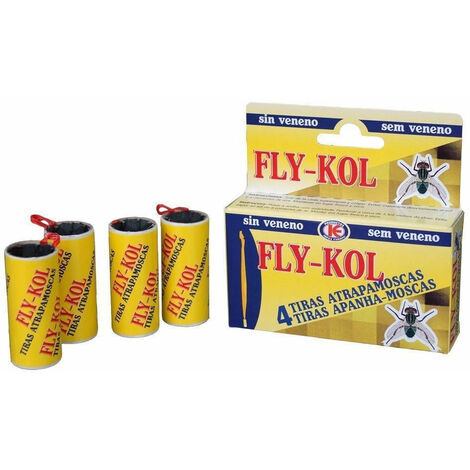 Strisce fly-kol intrappolate senza veleno (pacchetto 4 unitМК)