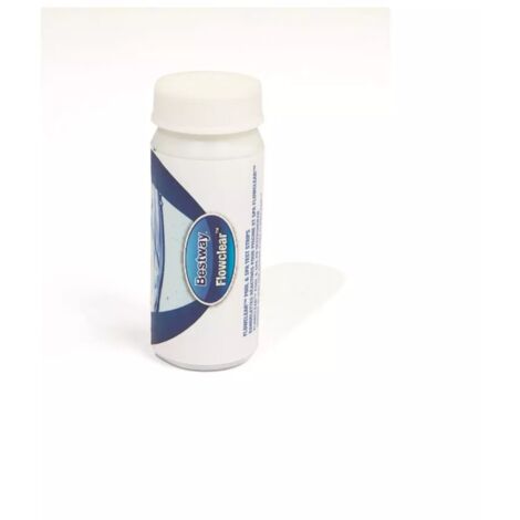 strisce test 3 funzioni cloro, ph e alcalinita' per piscine fuori terra e lay-z-spa bestway - cod. 58142