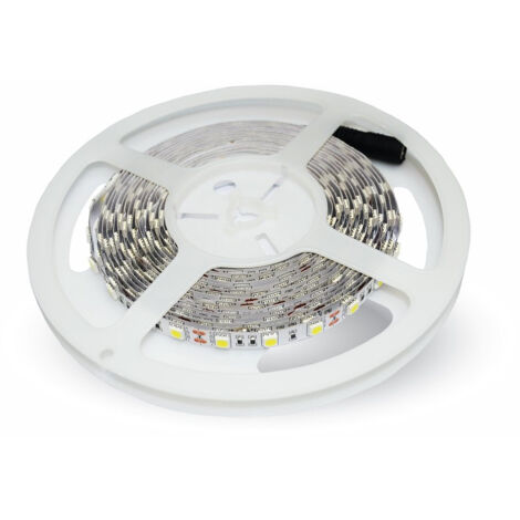 Striscia 150 led con trasformatore per interno 4 mt sezionabile -Luce Fredda