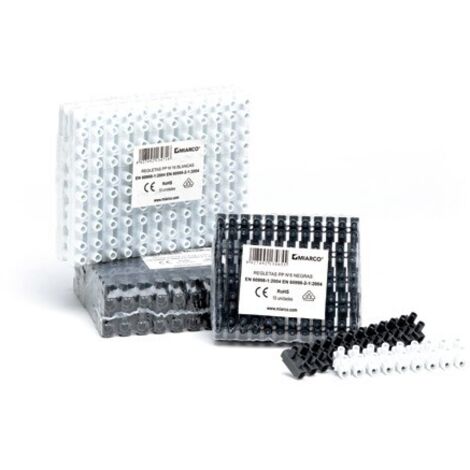 STRISCIA DI COLLEGAMENTO DA 25 MM.Â BIANCO 12 ELEMENTI