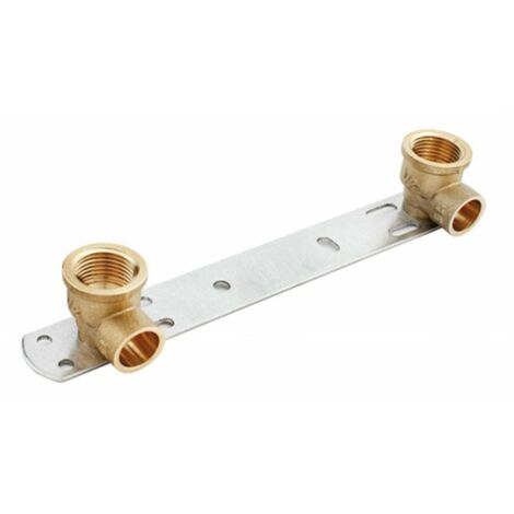 Striscia di montaggio per rubinetti con gomiti 1/2"x15 150 mm Onnline