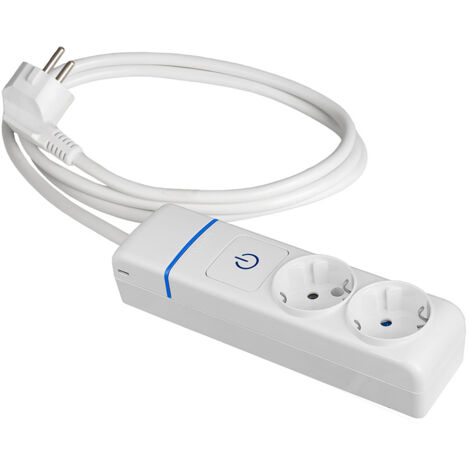 Striscia di prese 2 prese con interruttore Solera 8012pil 250 V 16 A (1,5 m)