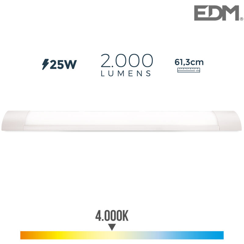 EDM - E3/31690 Striscia Elettronica Led 25W 4000K