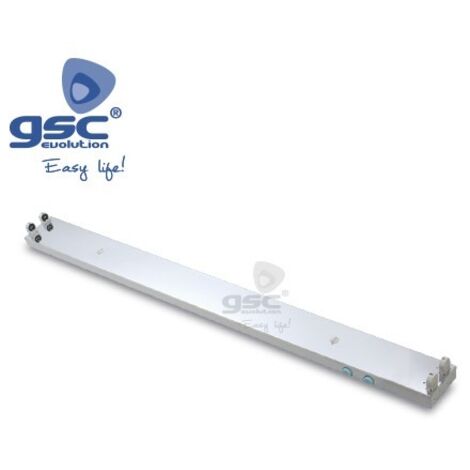 Striscia industriale per due tubi LED 120 cm GSC 07034404