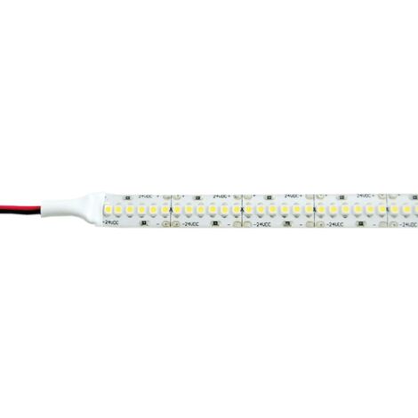 Striscia Led 24V 5 Mt. Flessibile 240 Led / Metro Effetto Luce Continua" 4000K 19.2W