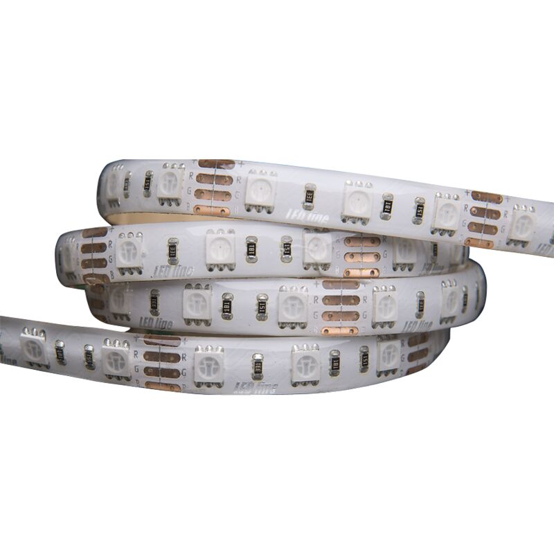 Led 300 nastro smd 14,4W 120° DC12V 5m IP65 impermeabile - rgb