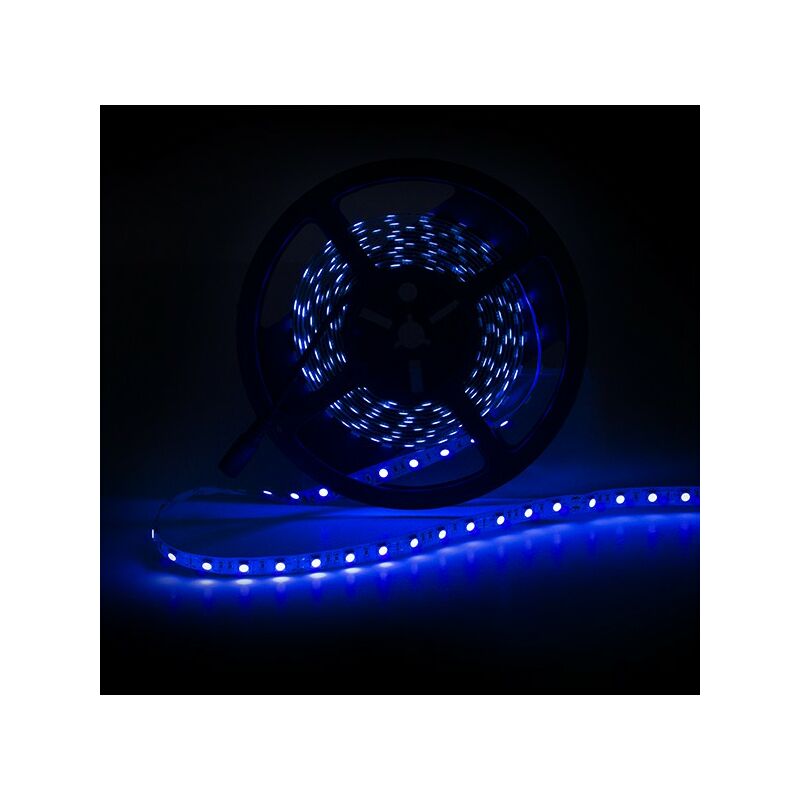 Image of Greenice - Striscia di 300 LEDs 60W 2.100Lm SMD5050 12VDC IP65 Ultravioletto x5M 40.000H [CA-5050-300-IP65-UV]-Ultravioletto