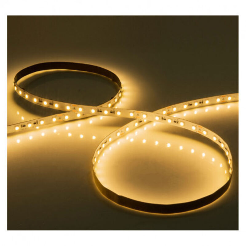 Striscia LED DC12V 9W/m 960lm/m 60LED/m 120° IP20