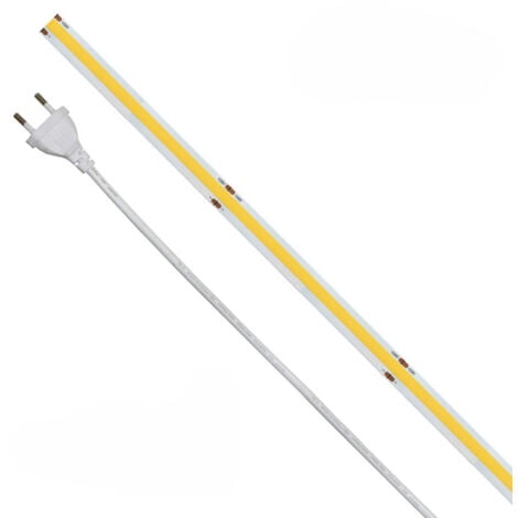 Striscia led 5m COB IP65 monocolore da 14W/MT 220V - 4000K