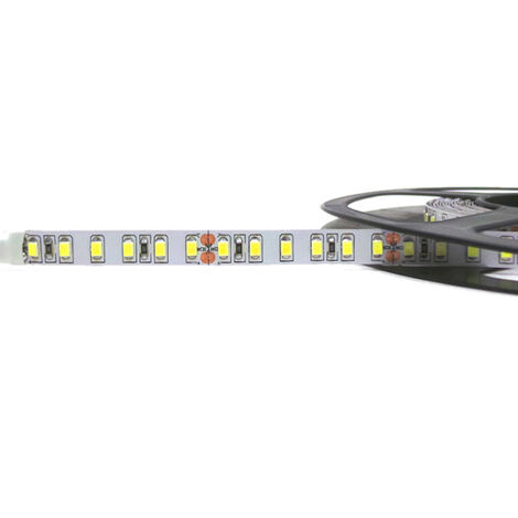 Striscia LED 5m smd 2835 24v DC 12W/m 60w 600led IP20 S16-2835-24V Luce Fredda 6400k