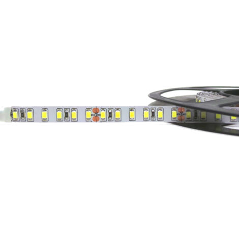 Striscia LED 5m smd 2835 24v DC 12W/m 60w 600led IP20 S16-2835-24V Luce Neutra Naturale 4200k