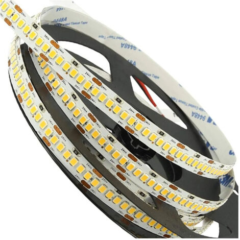 Striscia Led 5mt 1200 Led 2835 Ip65 External Calda Fredda