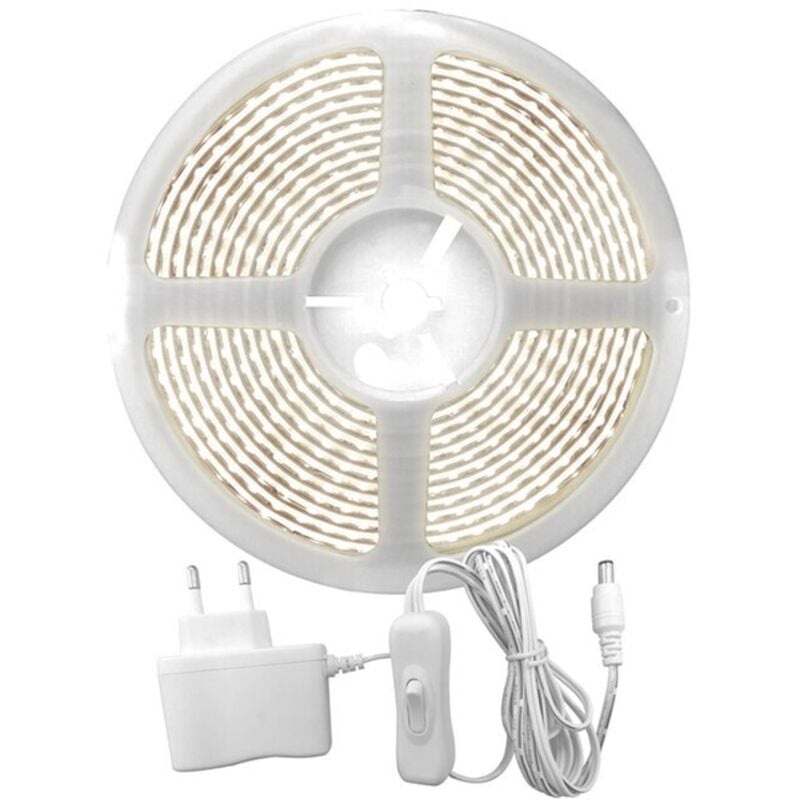 Kit Strip Led 12w 5 M Ip54 Fredda