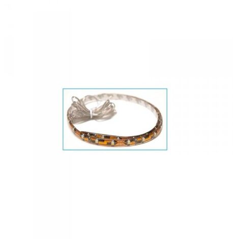 Striscia Led 60cm 36 Smd Bianco Tagliabile Biadesivo 12V