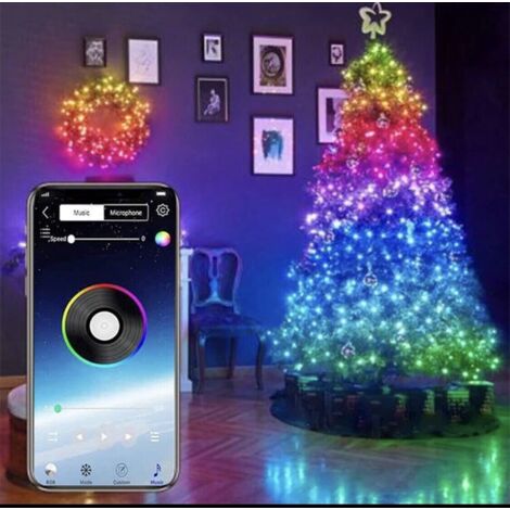 Striscia Led Bluetooth Rgb Alimentazione Tramite Usb 10M Ip65