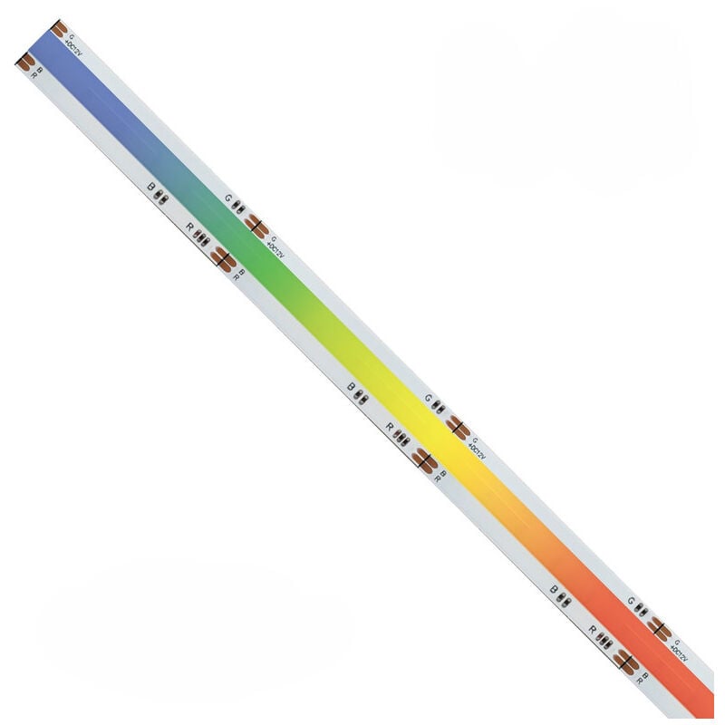 Bande led cob IP20 5m rvb 12V 15W/MT