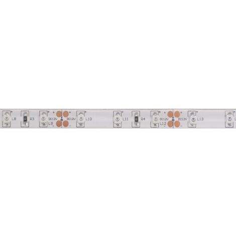 Striscia led flessibile - colore giallo - 300 led - 5 m - 12 v