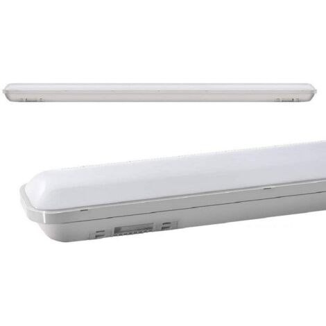 Striscia LED impermeabile IP65 18w 1990lm 6500k luce fredda 5,9x59x6,6cm EDM