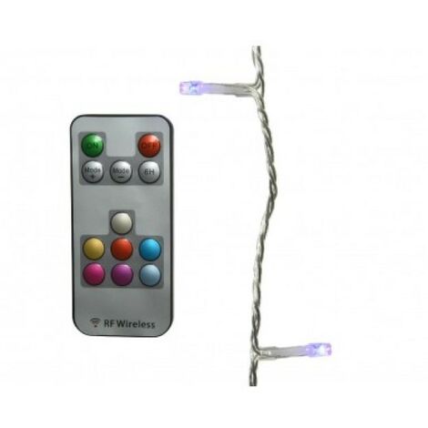 Striscia LED per esterno 200 LED con telecomando 24,9 metri