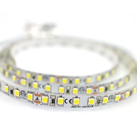 Striscia Led Pro 14,4W/Mt 24V Dc 4000K Ip20 5M ( MARINO CRISTAL cod. 21923/24 )
