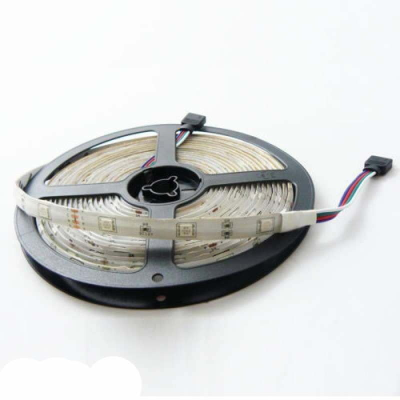 Striscia led rgb 24V 30LED/m 7,2W/m - Lunghezza 5m...