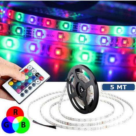 V-TAC V-TAC 5 METRI DI STRISCIA LED RGB 12V 9,6W IN PCB VT-5050 IP20 2120