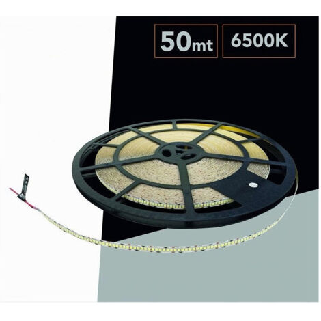Striscia Led Smd 2835 Bobina Da 50mt 24v Ip20 Luce 3000k 6500k 4000k 50m-24v-240