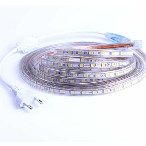 Trasformatore LED 220V-12V 60W 5A, Impermeabile IP66, Alimentatore Switching Per Strisce LED, Lampade G4/MR16, Senza Sfarfallio E Silenzioso, Protezioni Multiple