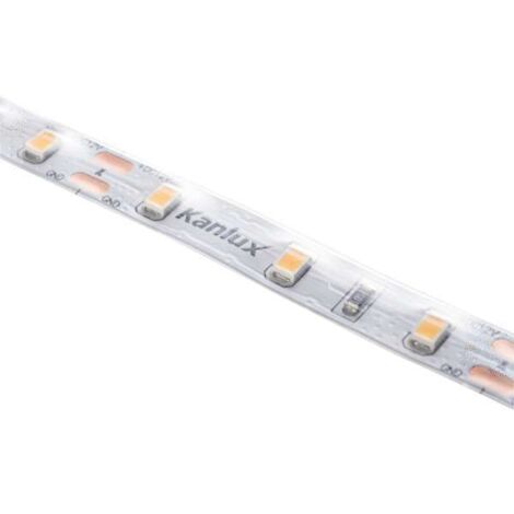 Striscia LED waterproof IP65 11W/m 60 LED/m lunghezza 5m - Bianco Naturale 4000K
