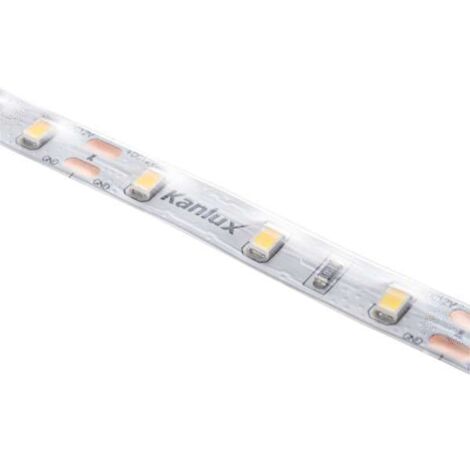Striscia LED waterproof IP65 11W/m 60 LED/m lunghezza 5m - Day White 6000K