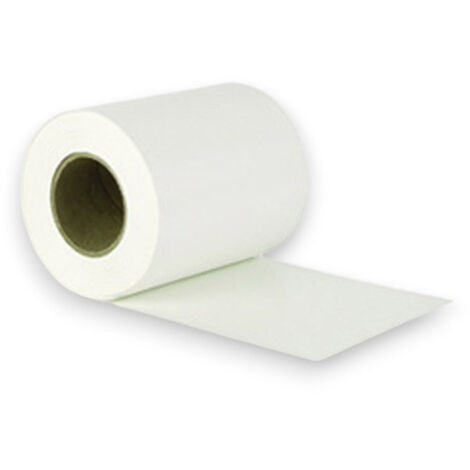 Striscia ombreggiante pvc altezza 19 cm lunghezza 35 metri con 20 clips incluse per recinzioni giardino -  Bianco