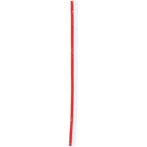 Striscia sigillante inferiore per porte, per sigillare porte, proteggerle da vento, polvere e insetti, striscia autoadesiva impermeabile, striscia sigillante insonorizzante (bianca)