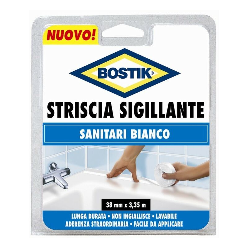 Striscia sigillante autodesiva per giunti 38 mm x 3.35 m d1808 - Bostik