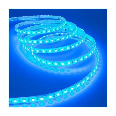 BES-24499 - Strisce led - beselettronica - Striscia strip led luce rgb 5 mt  flessibile adesiva esterna 12v smd 5050 FOYU