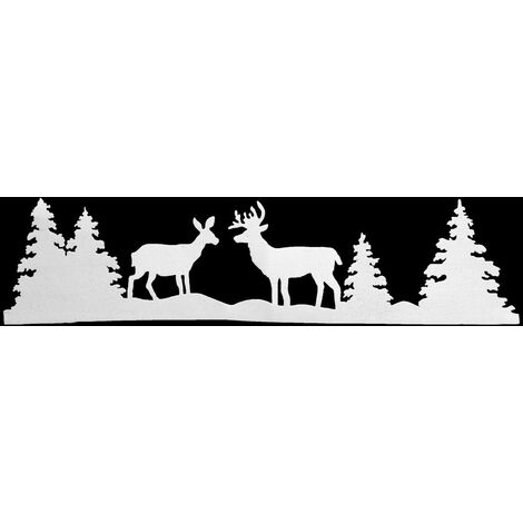 Striscione neve glitterato 25x100cm - Fir - Feeric lights & christmas