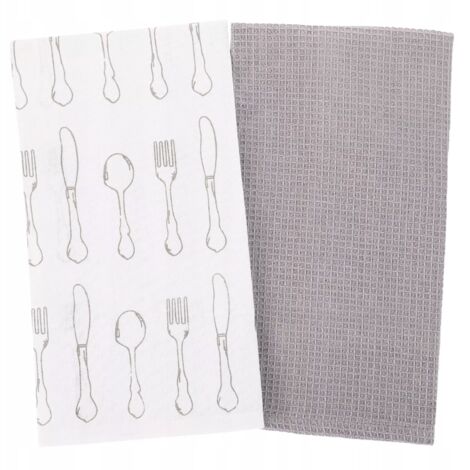 Strofinacci da cucina 100% cotone 40x60cm MORAJ SET DA 2