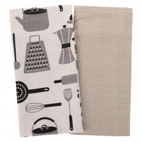 Strofinacci da cucina 100% cotone 40x60cm MORAJ SET DA 2