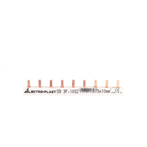 Stromsammelschiene Typ PIN 3P 10mm2 63A 9-polig IZS10/3F/9 45.219