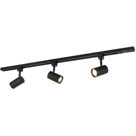 Stromschienenleuchte "Jorell" aus Aluminium für Wohnzimmer & Esszimmer von PRIOS