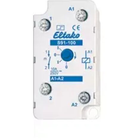 Stromstoß-Schalter Aufputz Eltako S91-100-8VAC 1 Schließer 8 V/AC 10 A 1 St.