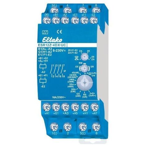 Stromstoß-Schalter Hutschiene Eltako ESR12Z-4DX-UC 4 Schließer 230 V 8 A 2000 W  1 St.