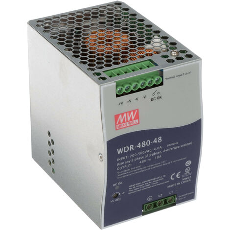 Stromversorgung Din Rail 48vdc 480w 10a Meanwell Wdr-480-48