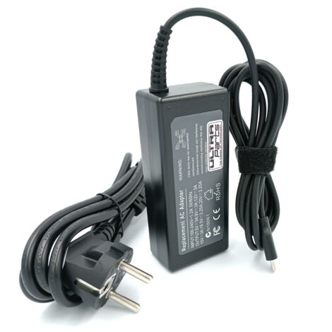 STROMVERSORGUNG Universal-Laptop-Ladegerät 65 W USB-C mit AC-Kabel