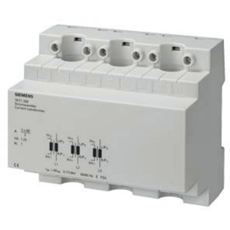 Siemens 7Kt1200 7Kt1200 Stromwandler 3Phasig Primärstrom 60 A Sekundärstrom 5 A Leiterdurchführung