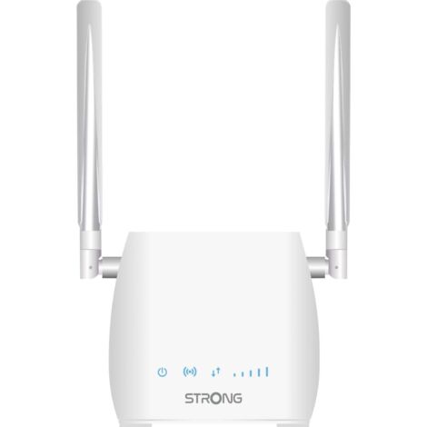 Strong 300M routeur sans fil Fast Ethernet Monobande (2,4 GHz) 4G Blanc