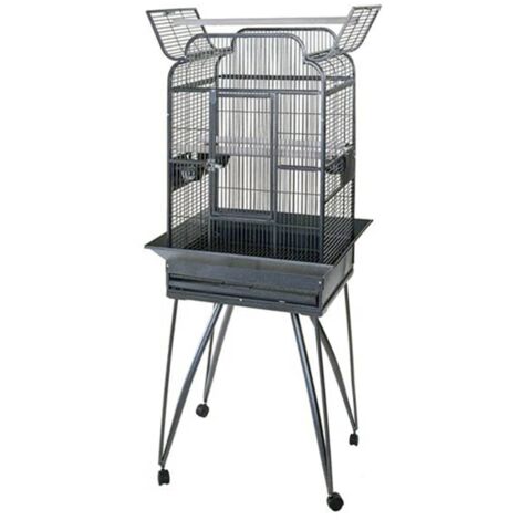 Strong Cages pour perroquets Villa Andrea Gris 68 x 55 x 160 cm